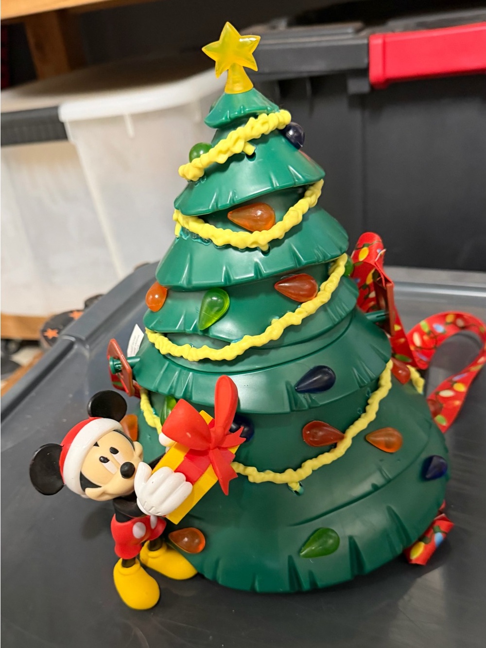 Disney Christmas Popcorn Bucket